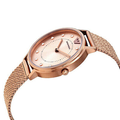 Emporio AR11129 Armani Pink Dial Women's Watch