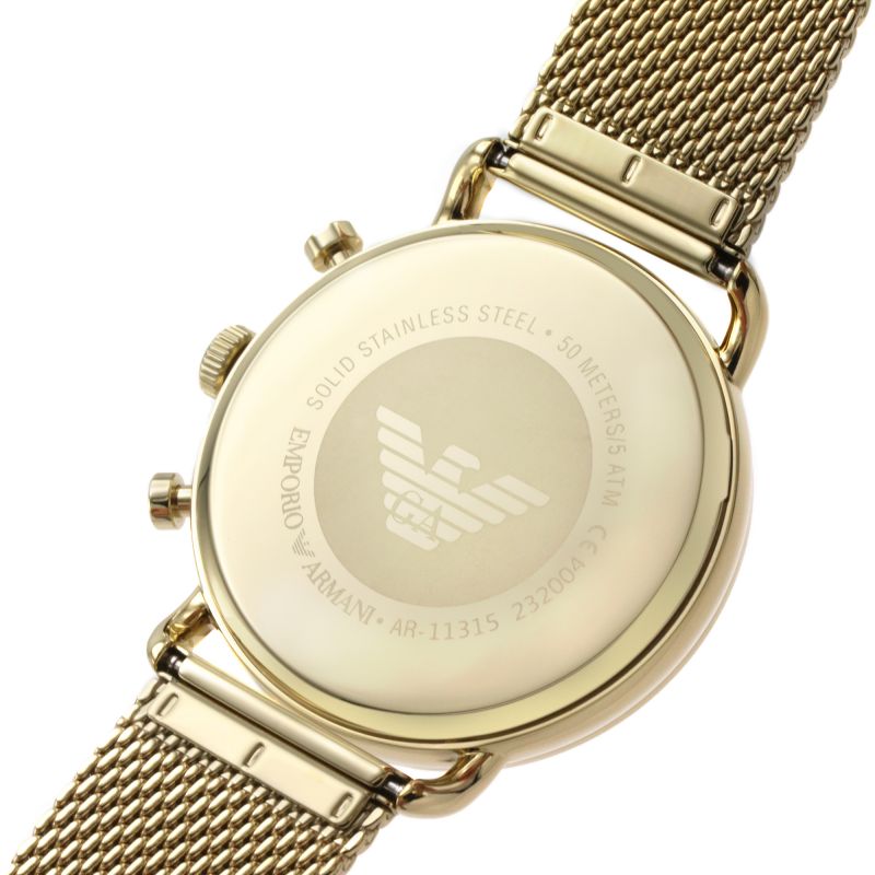 Emporio AR11315 Armani Cream Dial Men's Watch