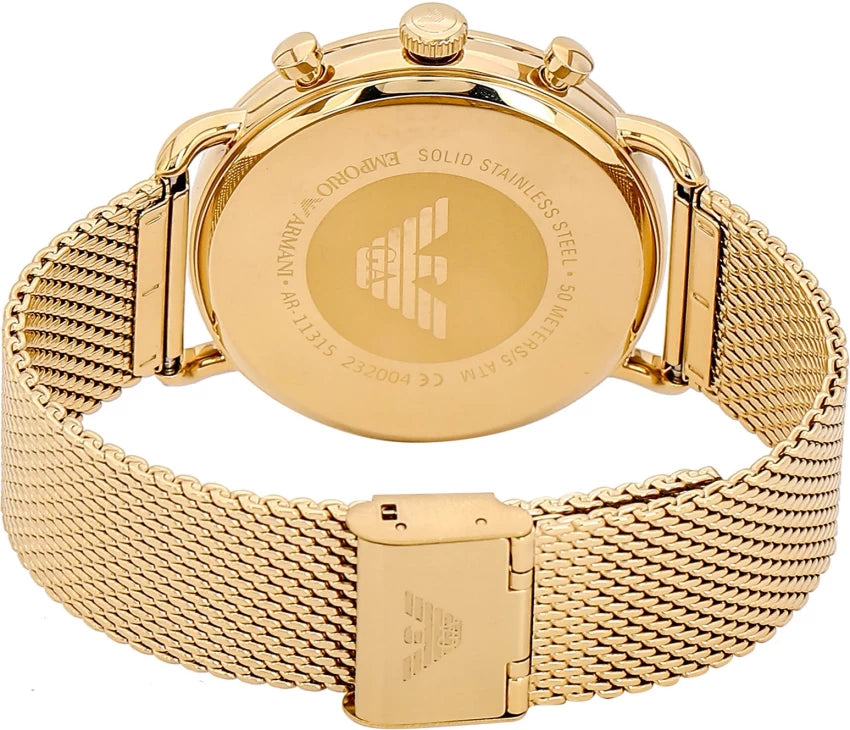 Emporio AR11315 Armani Cream Dial Men's Watch