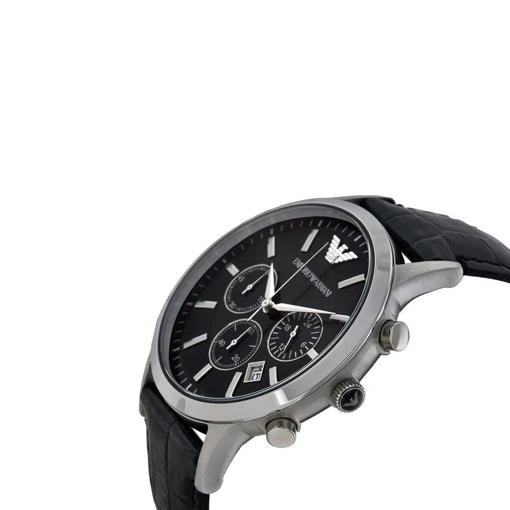 Emporio AR2447 Armani Black Dial Men's Watch