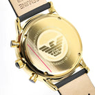 Emporio Armani AR0386 Leather Band Men's Watch