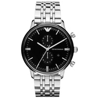 Emporio Armani AR0389 Black Dial Men's Watch