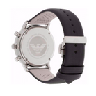 Emporio Armani AR0397 Black Leather Men's Watch