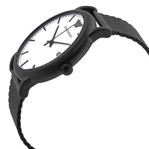 Emporio Armani AR11046 White Dial Men's Watch