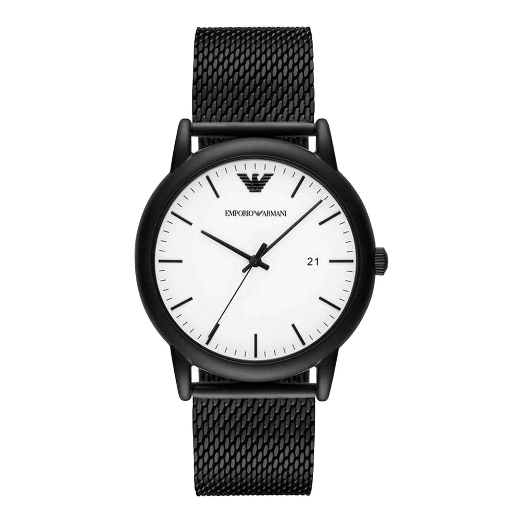 Emporio Armani AR11046 White Dial Men's Watch