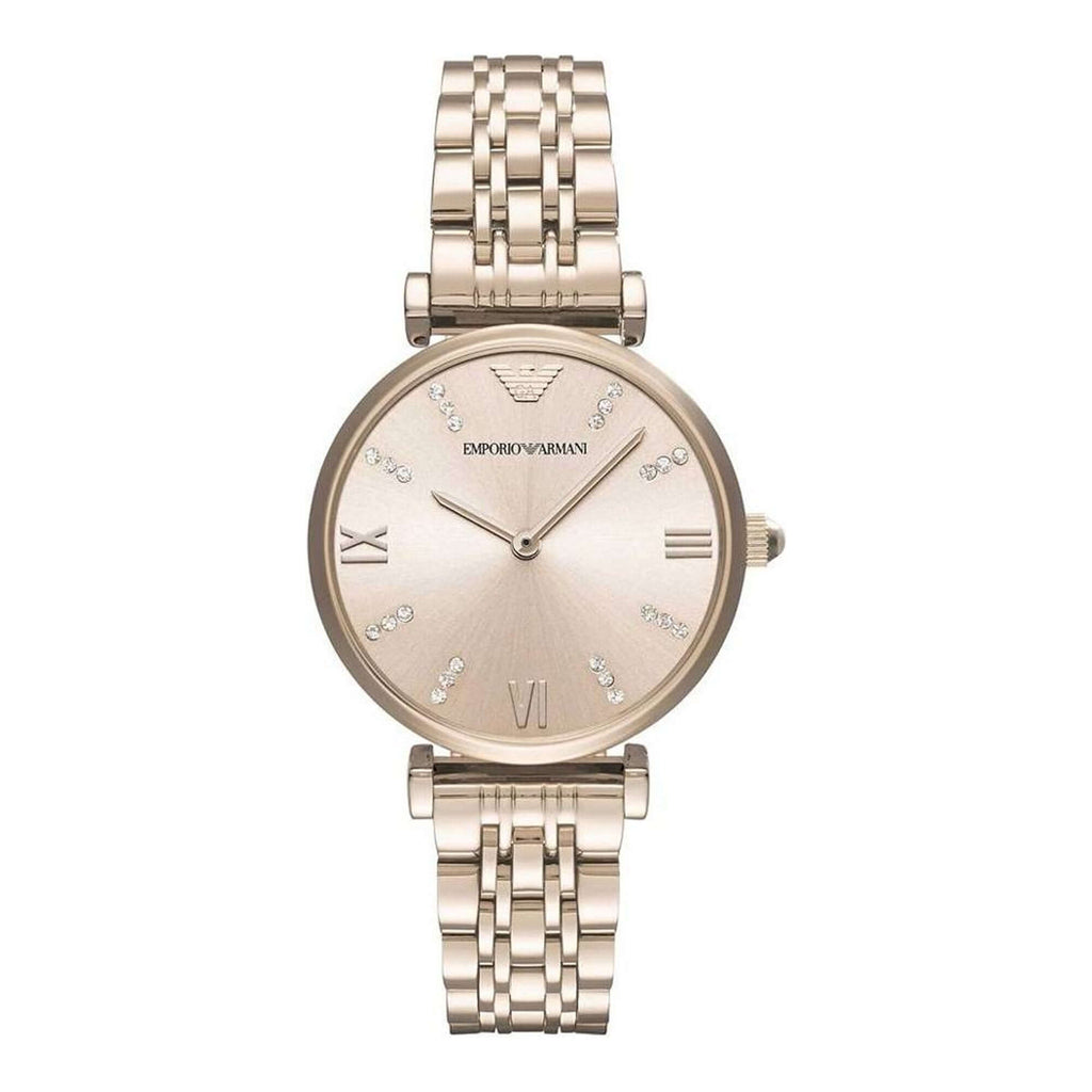 Emporio Armani AR11059 Rose Gold Dial Women's Watch