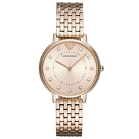 Emporio Armani AR11062 Crystal Rose Dial Women's Watch