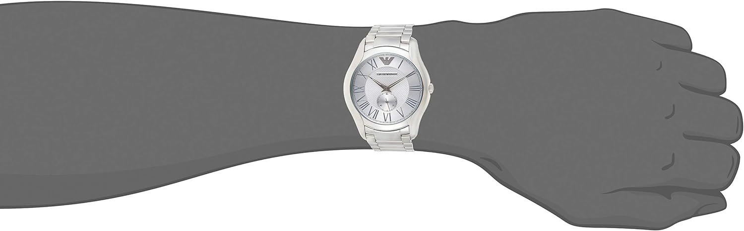 Emporio Armani AR11084 Silver Dial Stainless Steel Men's Watch