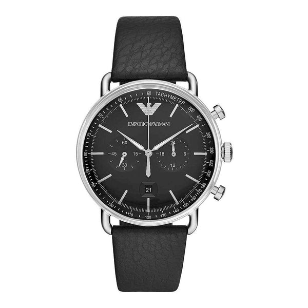 Emporio AR11143 Armani Black Dial Men's – WATCH ACES