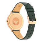 Emporio Armani AR11150 Green Leather Women's Watch