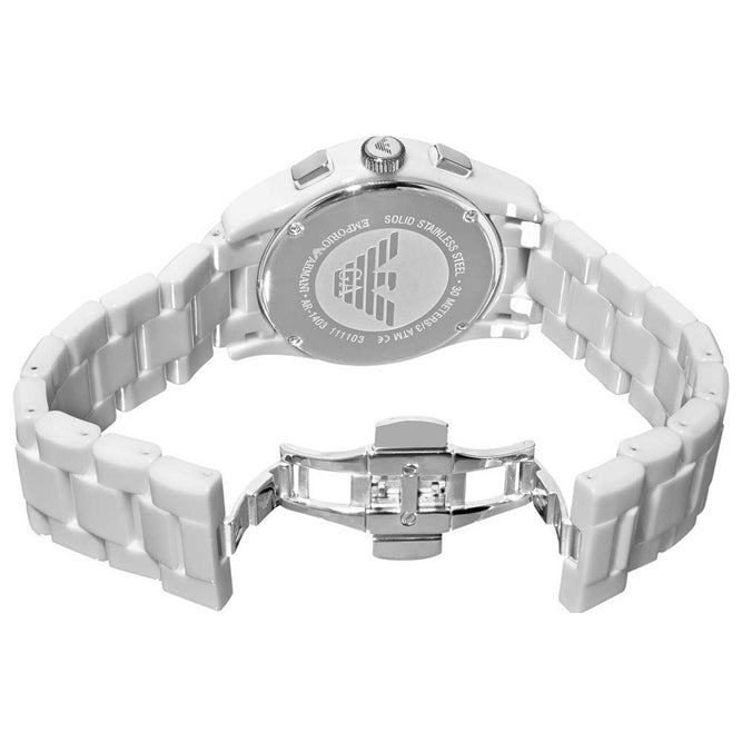 Emporio Armani AR1403 White Ceramic Men's Watch