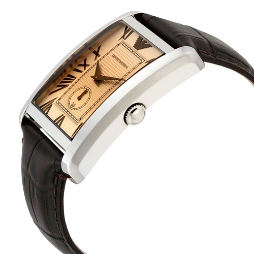 Emporio Armani AR1605 Amber Dial Men's Watch