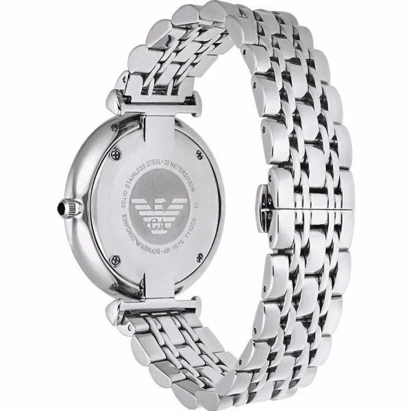 Emporio Armani AR1676 Retro Silver Women's Watch