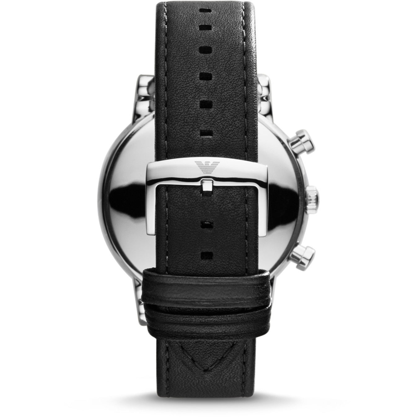 Emporio Armani AR1807 Black Leather Men's Watch