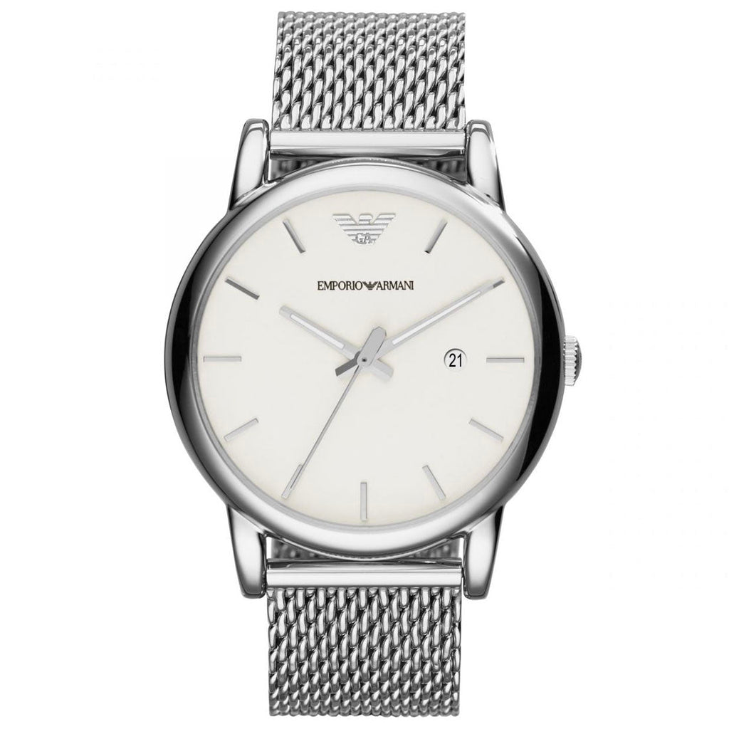 Emporio Armani AR1812 White Dial Men's Watch