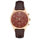 Emporio Armani AR1890 Burgundy Dial Men's Watch