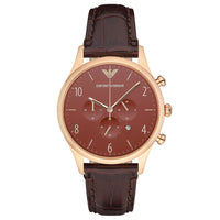 Emporio Armani AR1890 Burgundy Dial Men's Watch