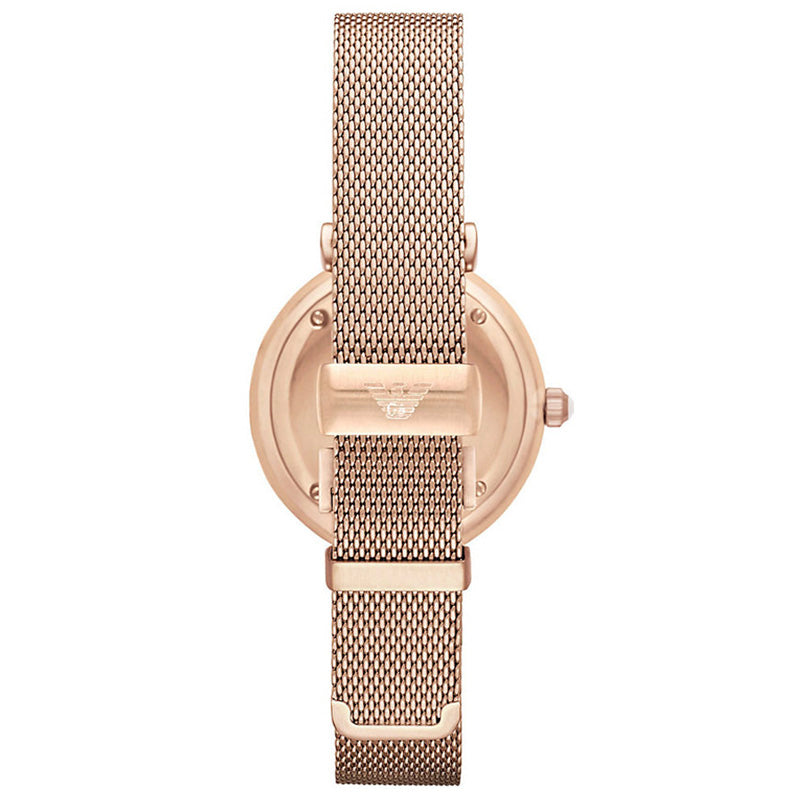 Emporio Armani AR1956 Retro Rose Gold-tone Women's Watch