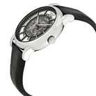 Emporio Armani AR1981 Skeleton Dial Leather Men's Watch