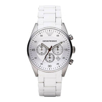 Emporio Armani AR5859 White Dial Men's Watch