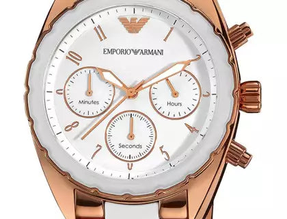 Stainless Steel Ar5942 Emporio Armani AR5942 Ladies Sportivo Watch