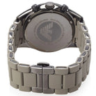 Emporio Armani AR5950 Brown Silicone Quartz Mens Watch
