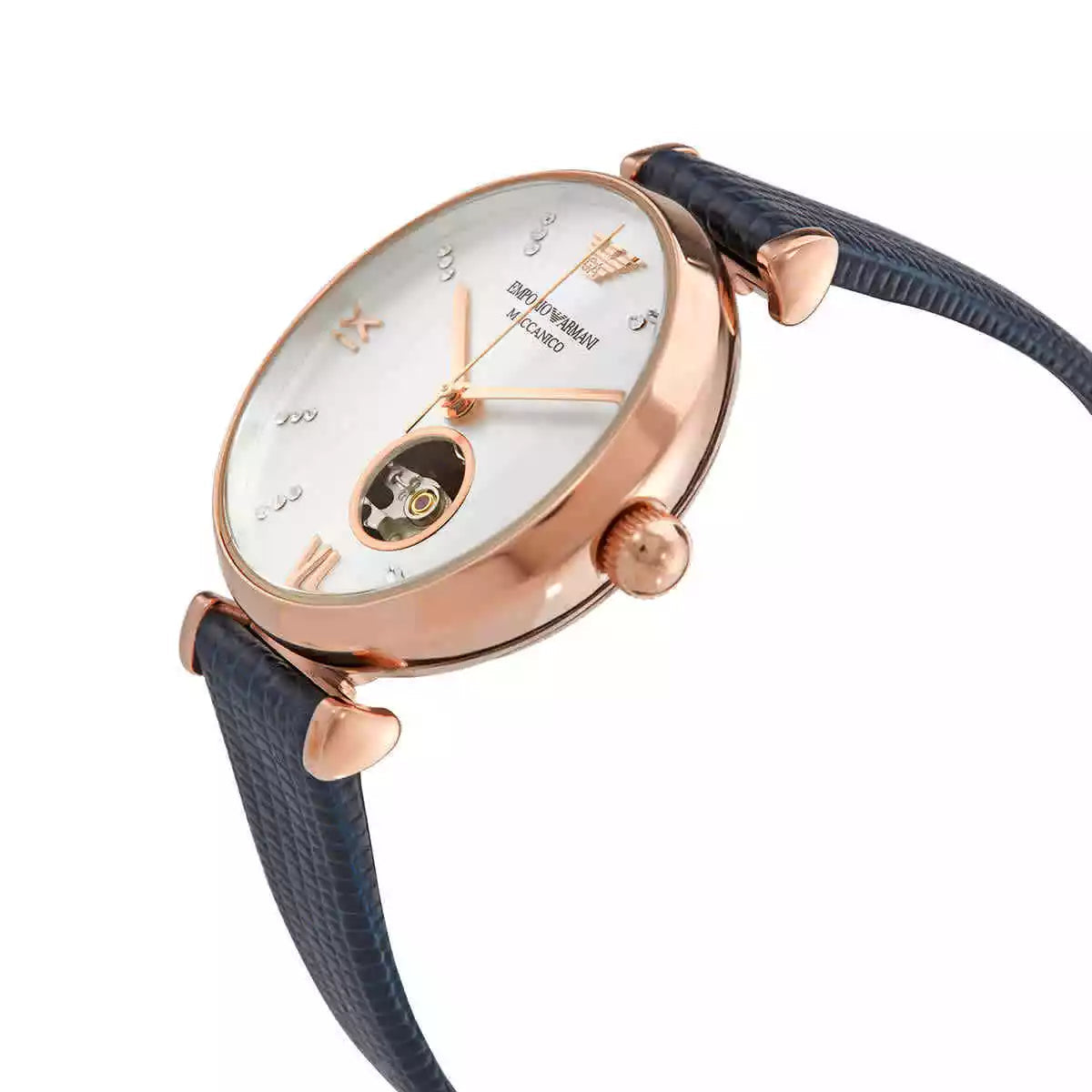 Emporio Armani AR60020 Crystal Silver Dial Women's Watch