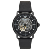 Emporio Armani AR60028 Multifunction Black Leather Men's Watch