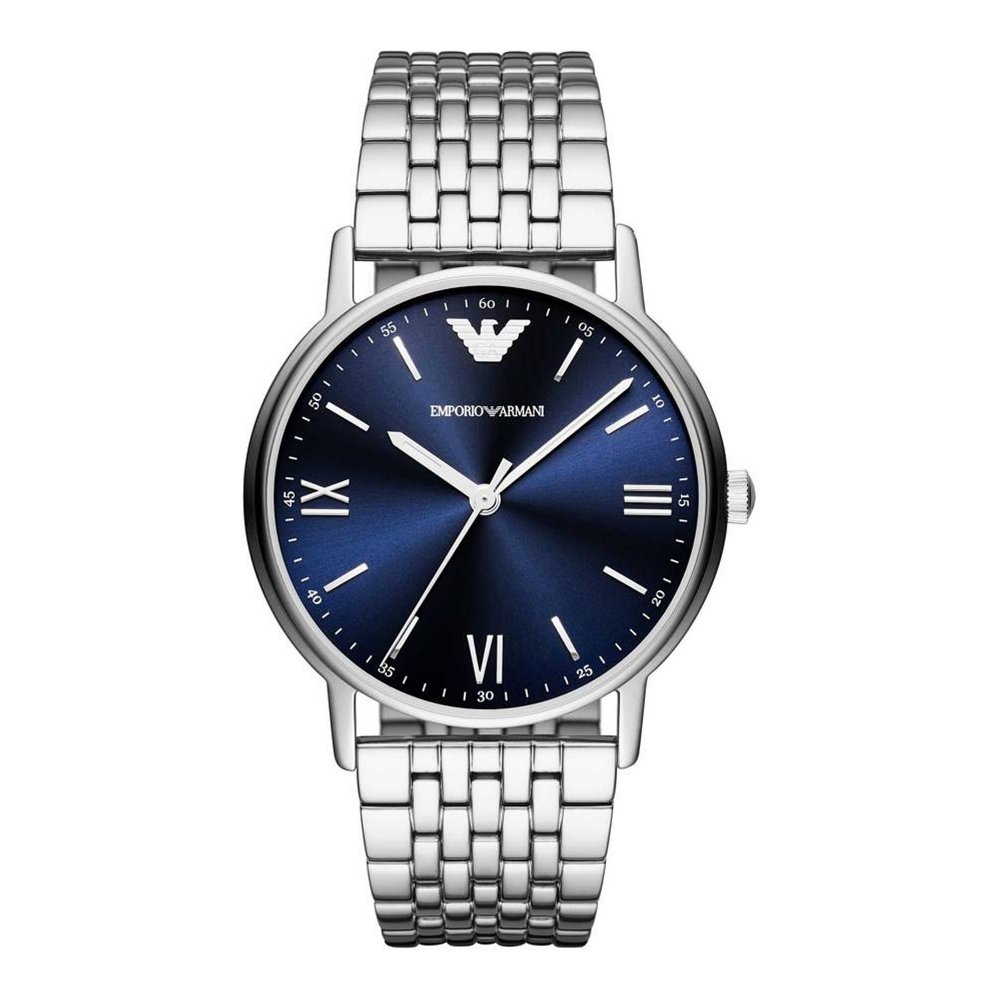 Emporio AR80010 Armani Navy Blue Men display picture 3