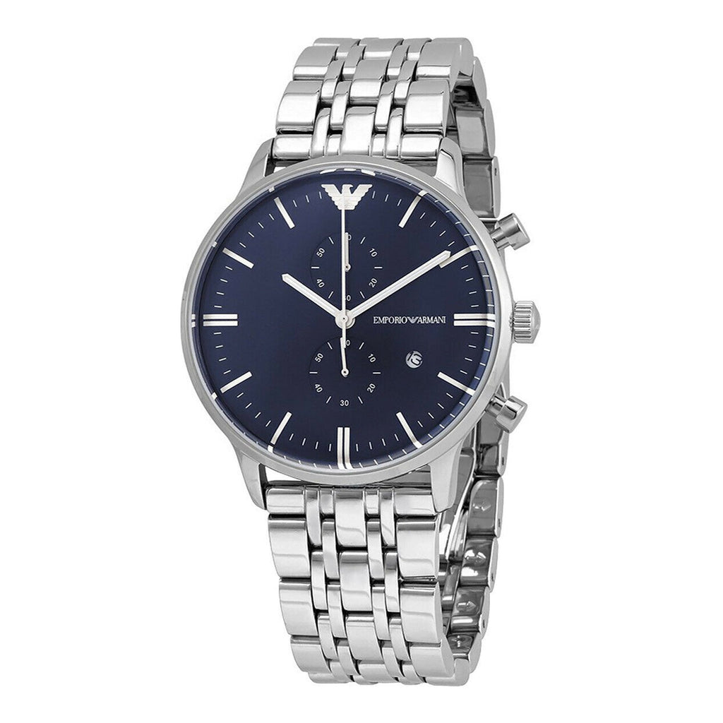 Emporio Armani AR80013 Silver Men's Watch