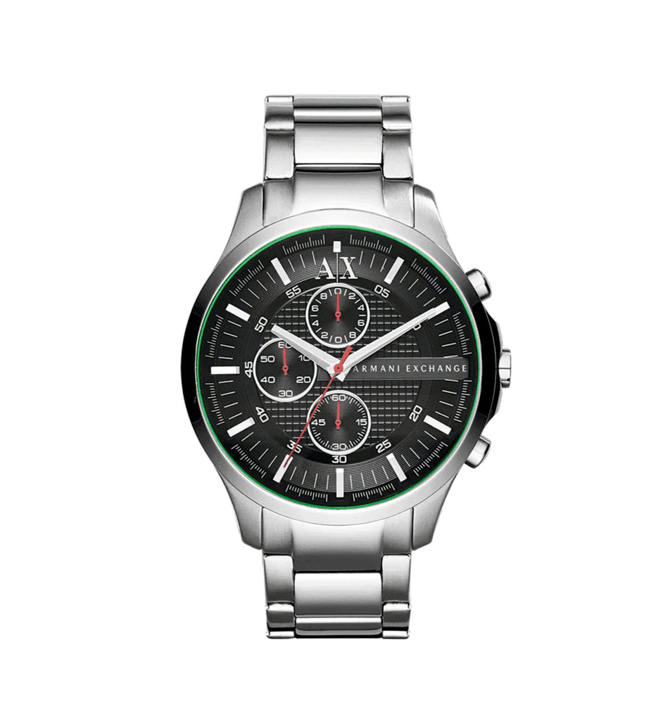 Armani Exchange AX2163 Chronograph Black Dial Silver Stainless Steel Men’s Watch