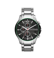 Armani Exchange AX2163 Chronograph Black Dial Silver Stainless Steel Men’s Watch