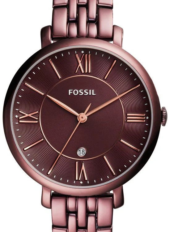 Fossil ES4100 Jacqueline Red Ion-plated Women's Watch