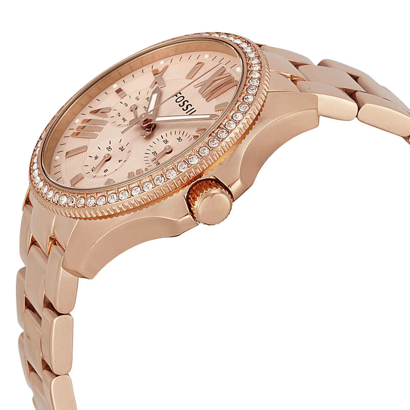 Fossil AM4483 Cecile Rose Gold Women's Watch