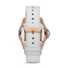 Fossil AM4486 Cecile White Leather Women's Watch
