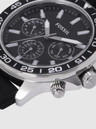 Fossil BQ2494 Bannon Black Silicone Men's Watch