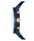 Fossil BQ2498 Bannon Blue Silicone Men's Watch