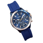 Fossil BQ2498 Bannon Blue Silicone Men's Watch