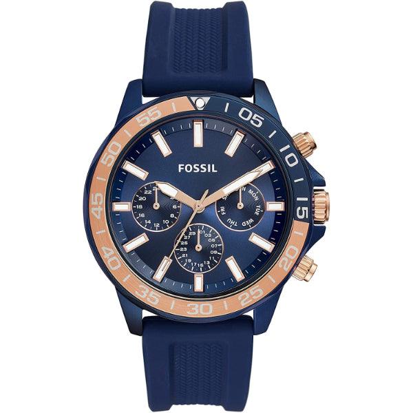 Fossil BQ2498 Bannon Blue Silicone Men's Watch