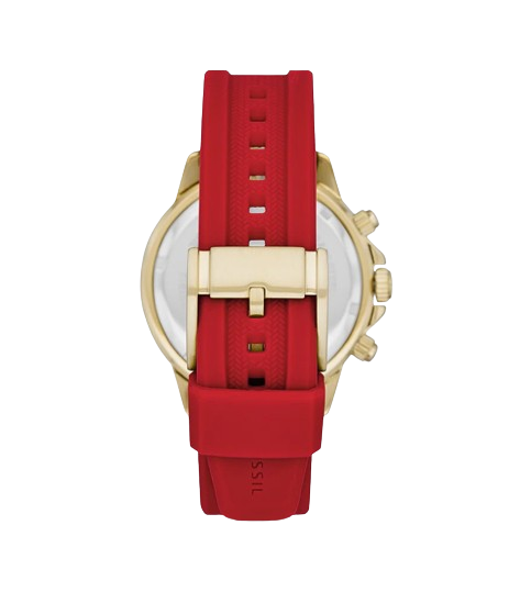 Fossil BQ2499 Bannon Multifunction Red Silicone Men's Watch