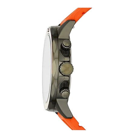 Fossil BQ2500 Bannon Orange Silicone Men's Watch