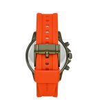 Fossil BQ2500 Bannon Orange Silicone Men's Watch
