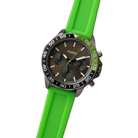 Fossil BQ2501 Quartz Green Silicone Strap Green Dial Men’s Watch