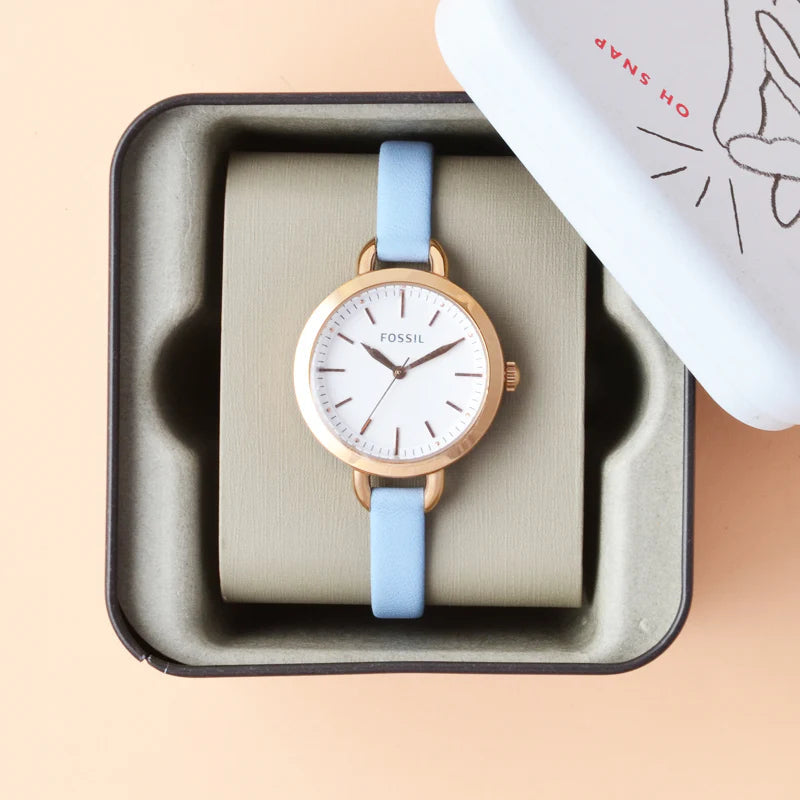 Fossil BQ3327 White Dial Women's Watch