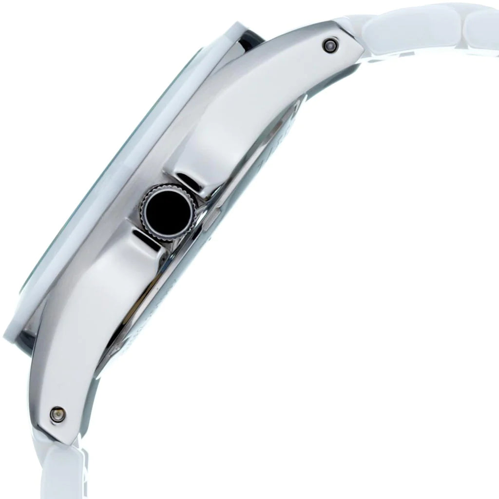 Fossil CE1002 White Dial Ceramic Bracelet Women's Watch