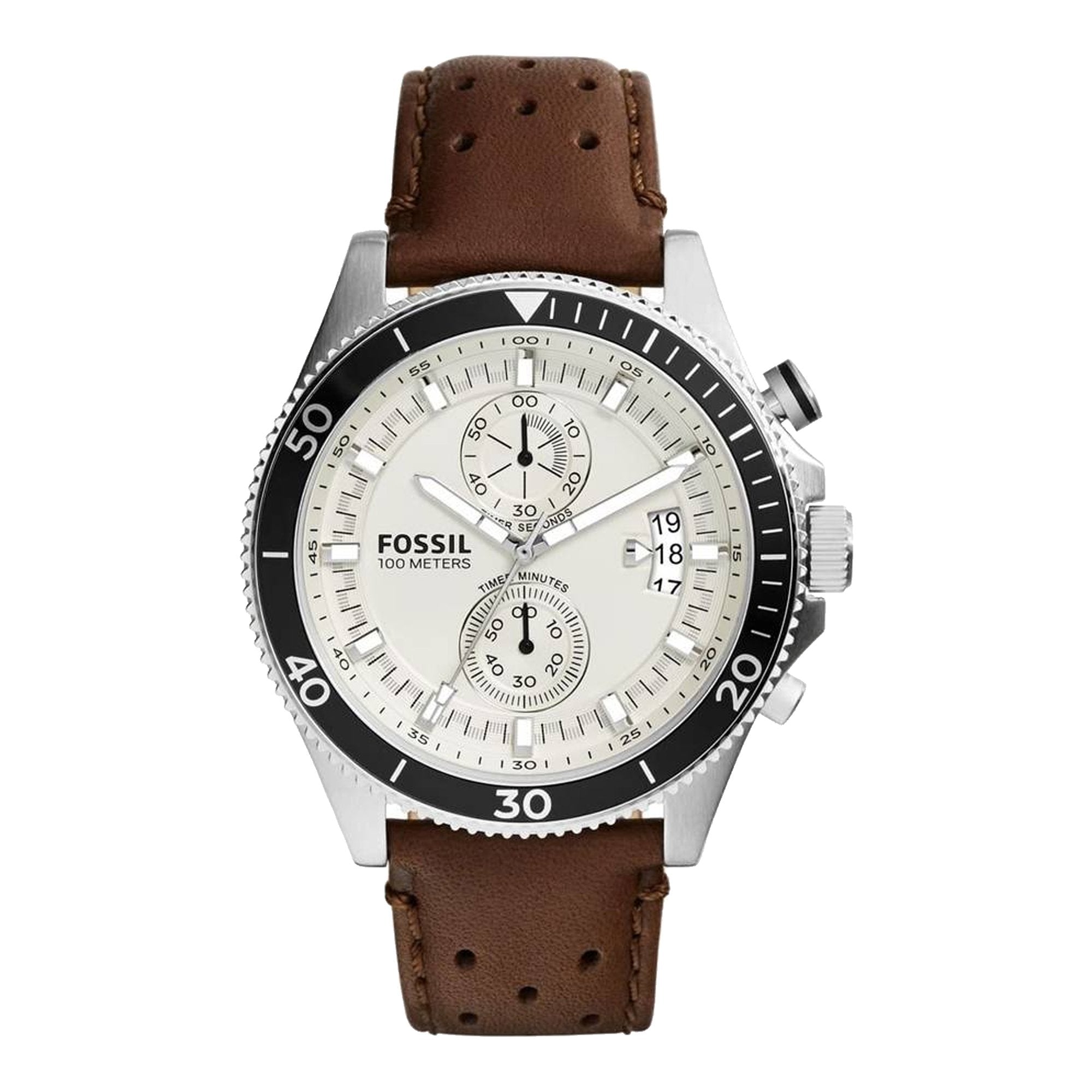 FOSSIL 腕時計 Fossil CH2943 Wakefield Eggshell Dial Men's Watch