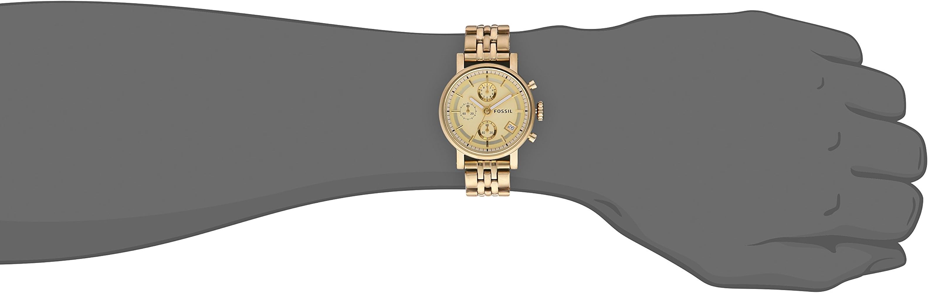 Fossil ES2197 Boyfriend Chronograph Women Watch
