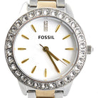 Fossil ES2409 Crystal Two-tone Women's Watch