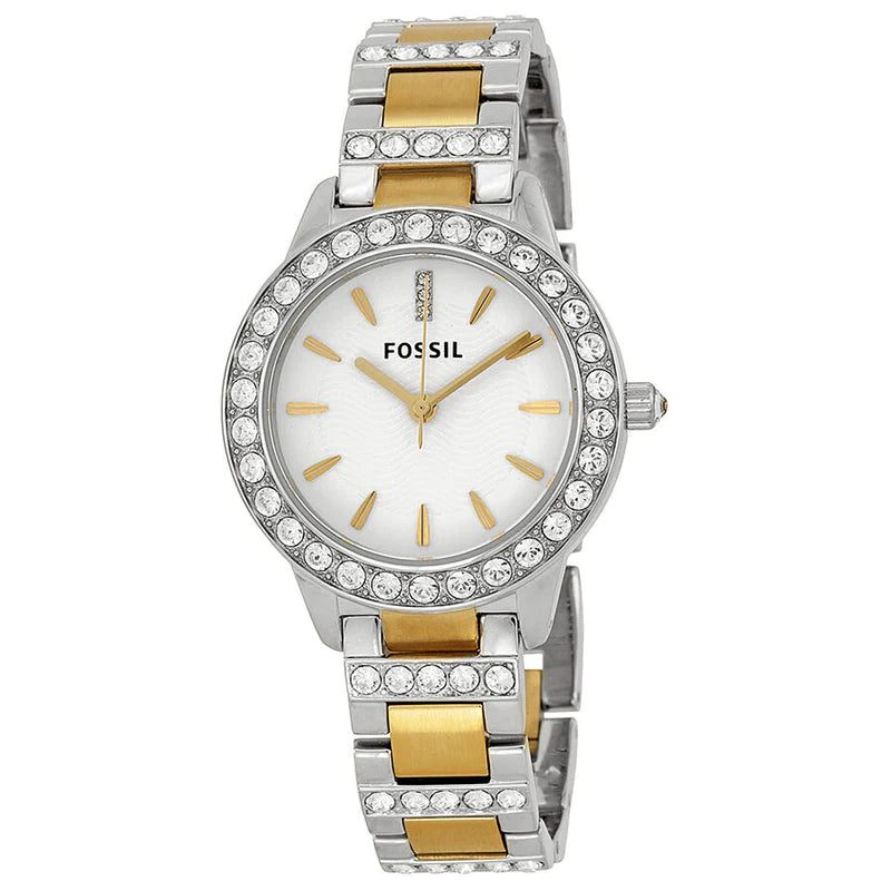 Fossil ES2409 Crystal Two-tone Women's Watch