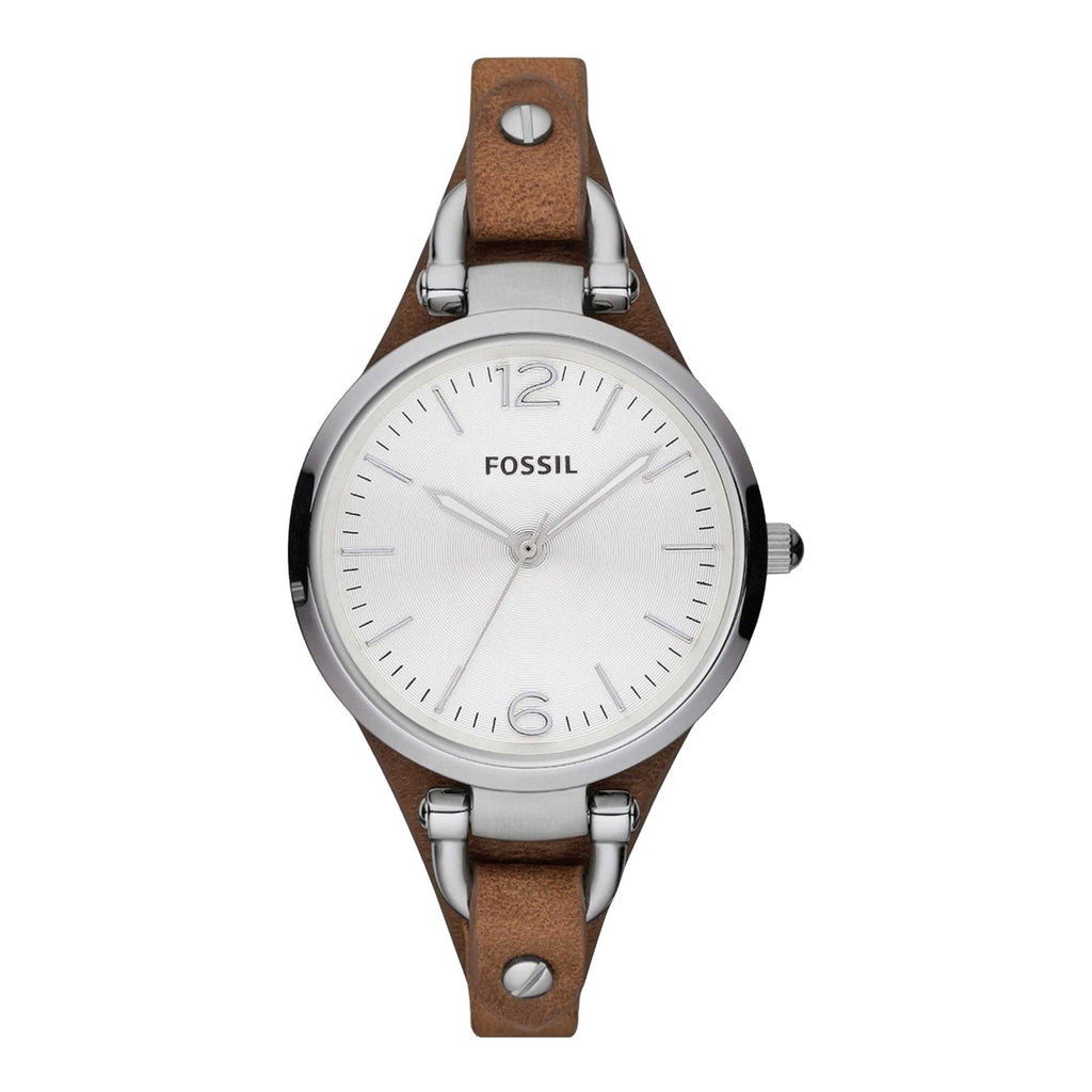 Fossil ES3060 Georgia Silver Dial Women's Watch